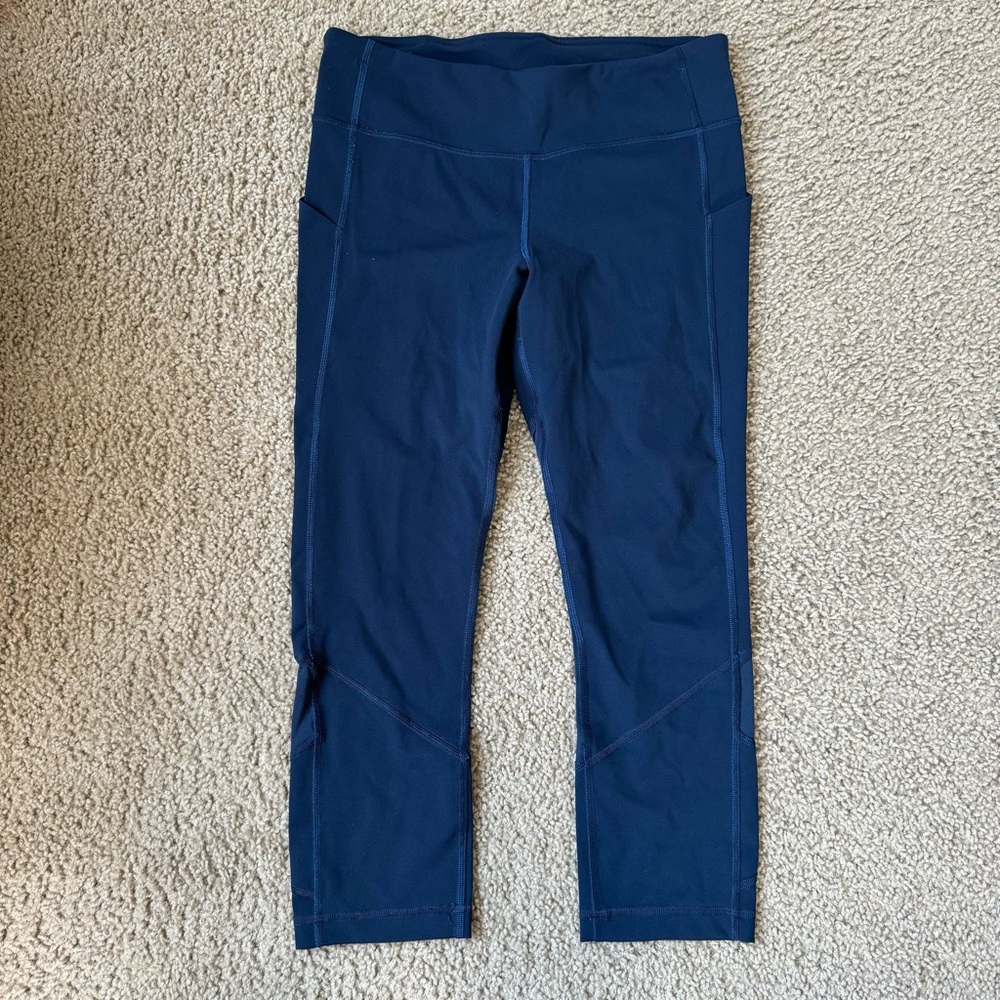 Lululemon Pace Rival Crop *Full-On Luxtreme 22"